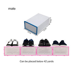 6PCS Shoebox Shoe Organizer